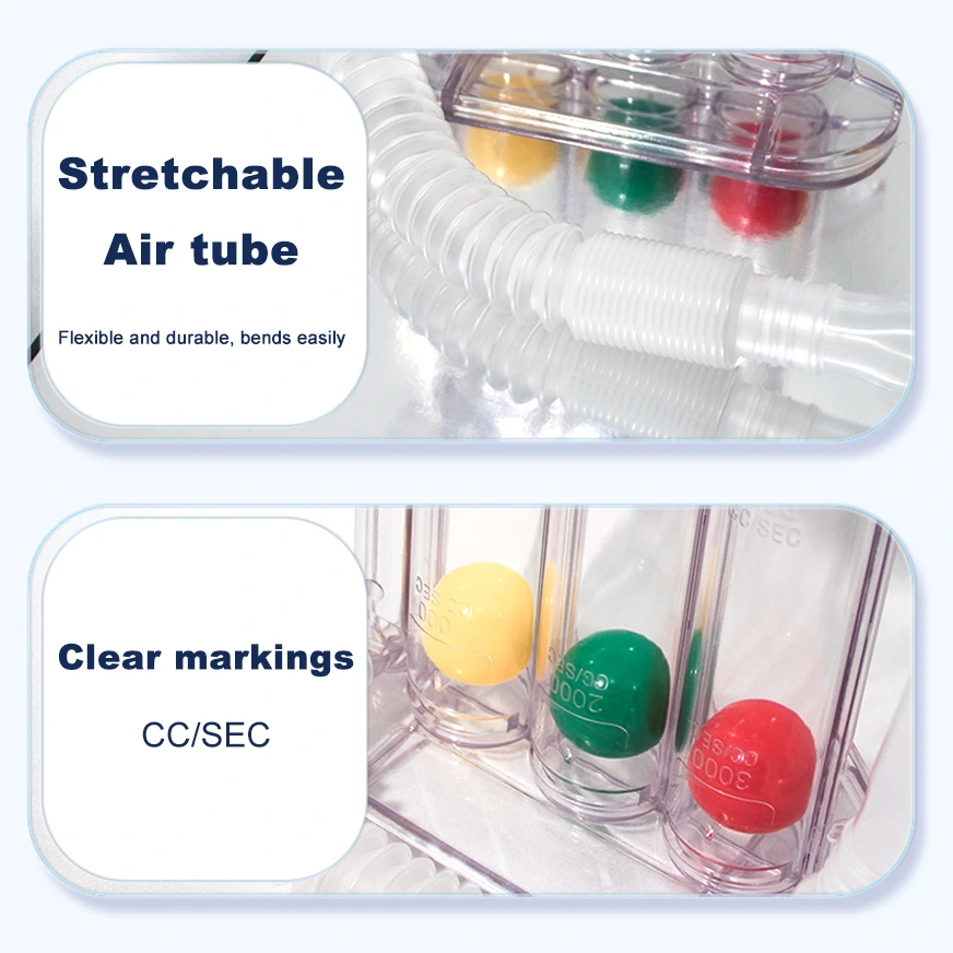 Three Balls Breathing Trainer