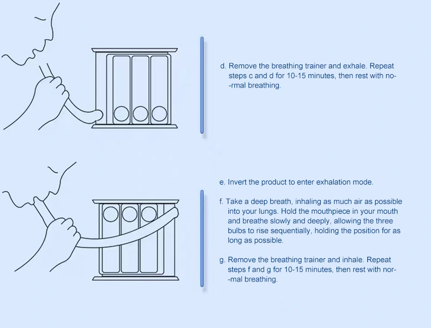 Three Balls Breathing Trainer